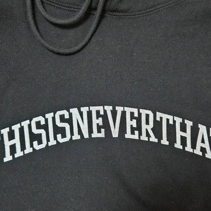 [BUNJANG] thisisneverthat Arch-Logo Hoodie Black / [상태좋음] 디스이즈네버댓 후드티 Black