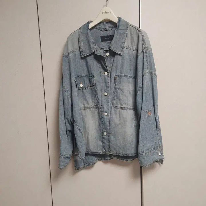 [BUNJANG] Homme System Slit Hem Denim Jacket / 헌섬 시스템 슬릿햄 데님쟈켓