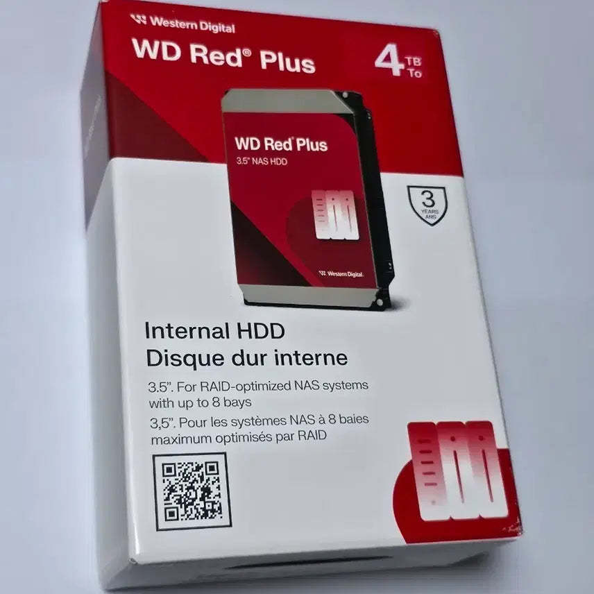 [SOLD OUT] 새제품! WD RED PLUS 4TB 하드디스크 