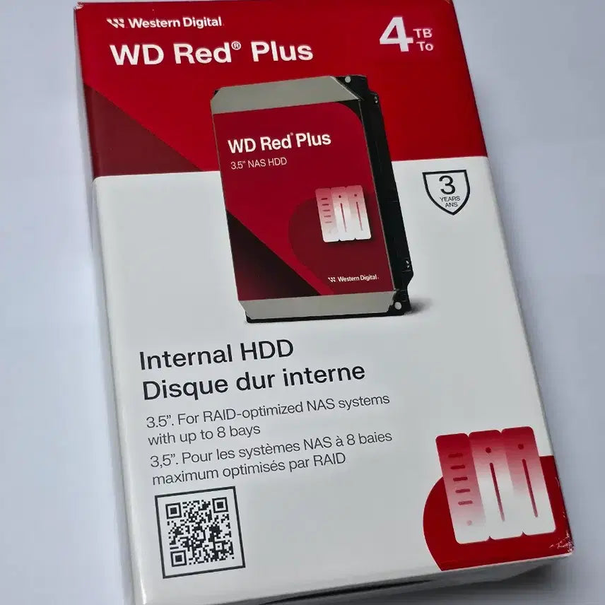 [SOLD OUT] 새제품! WD RED PLUS 4TB 하드디스크 