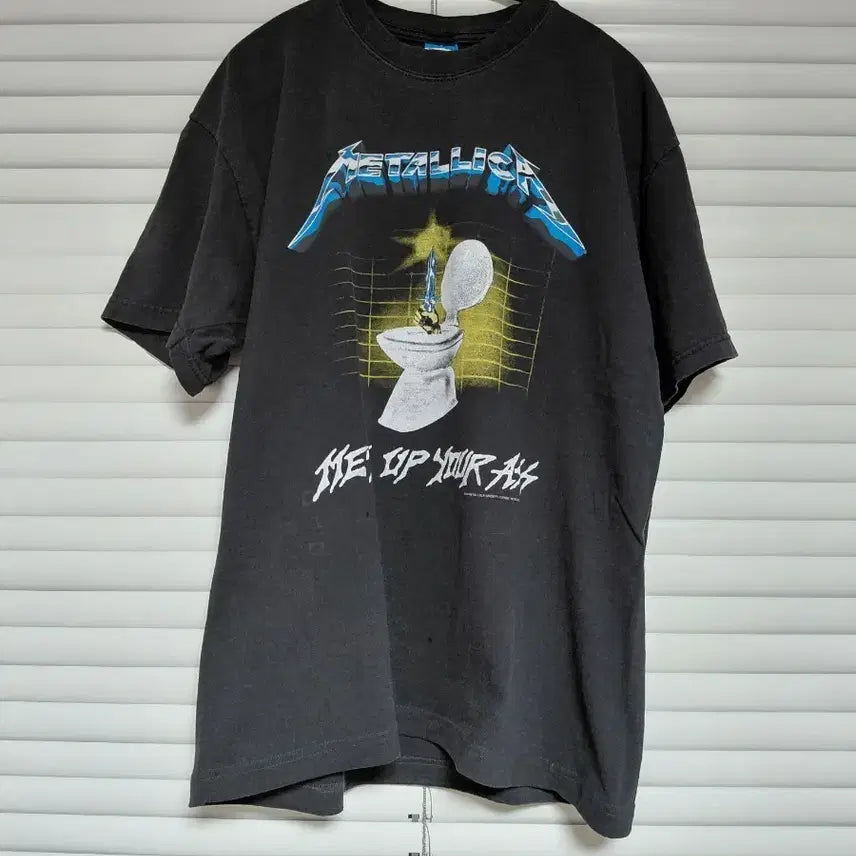 [BUNJANG] Metallica 1994 Band T-Shirt / [L] 90s 1994 Metallica 메탈리카 밴드 티셔츠