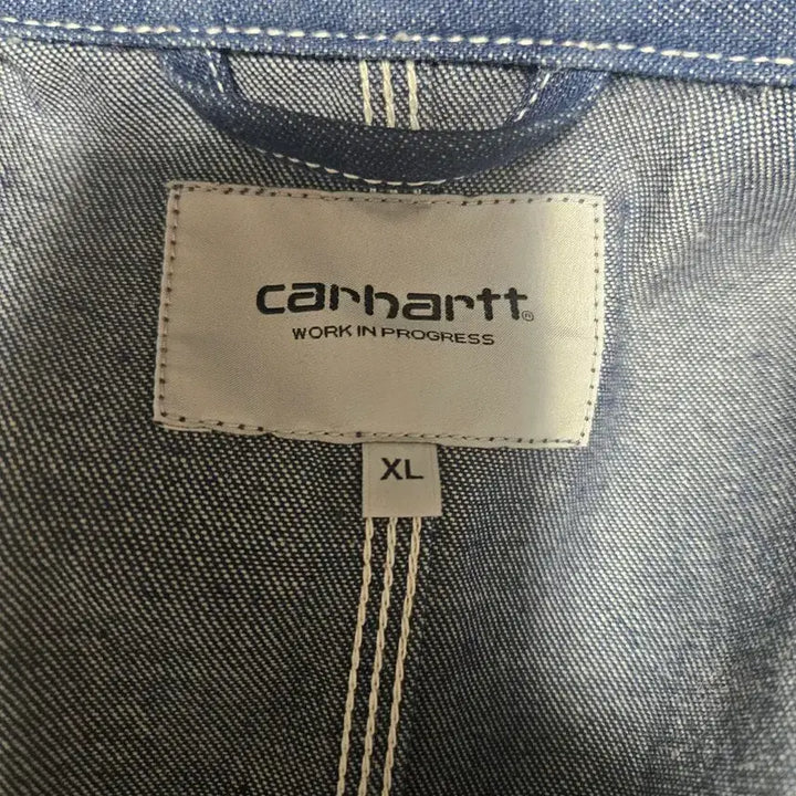 [BUNJANG] Carhartt Denim Chore Coat Jacket XL / 칼하트 데님 초어 코트 자켓 XL