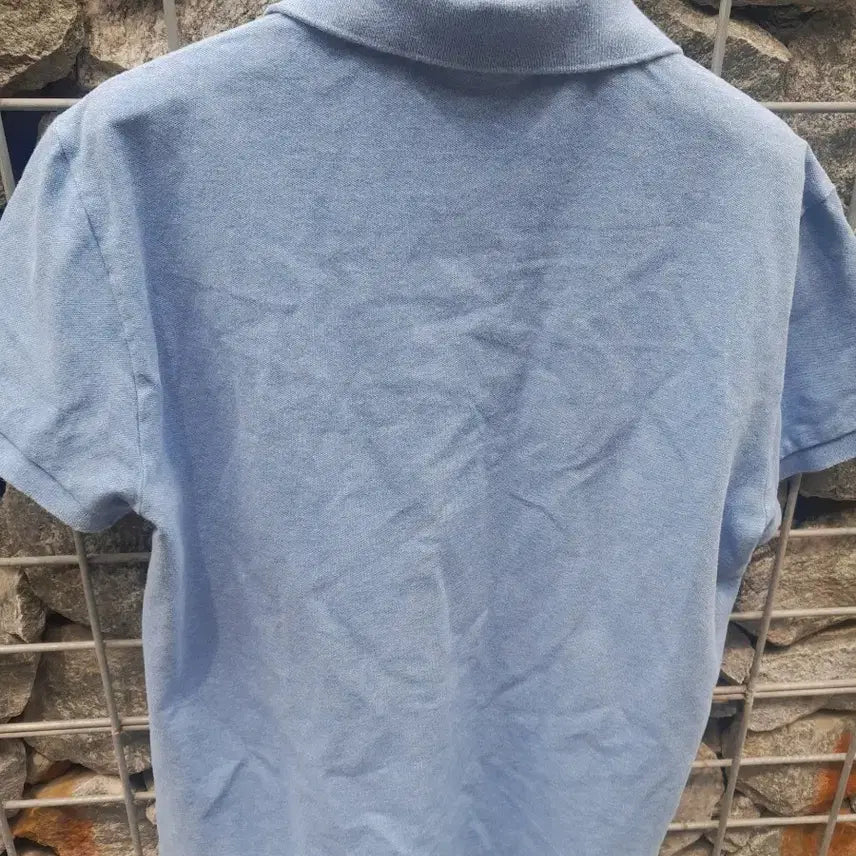 [SOLD OUT] 라코스테 블루 반팔 카라티 슬림핏L 95