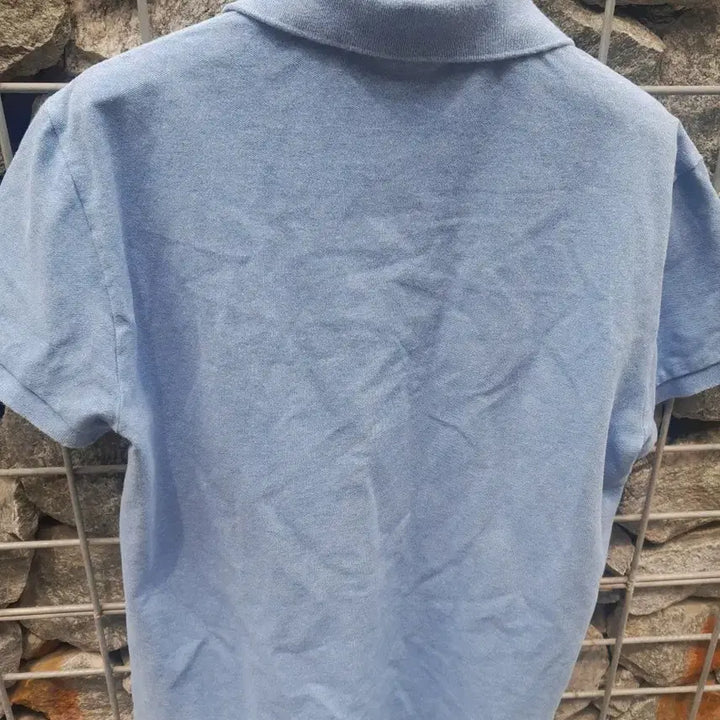 [SOLD OUT] 라코스테 블루 반팔 카라티 슬림핏L 95
