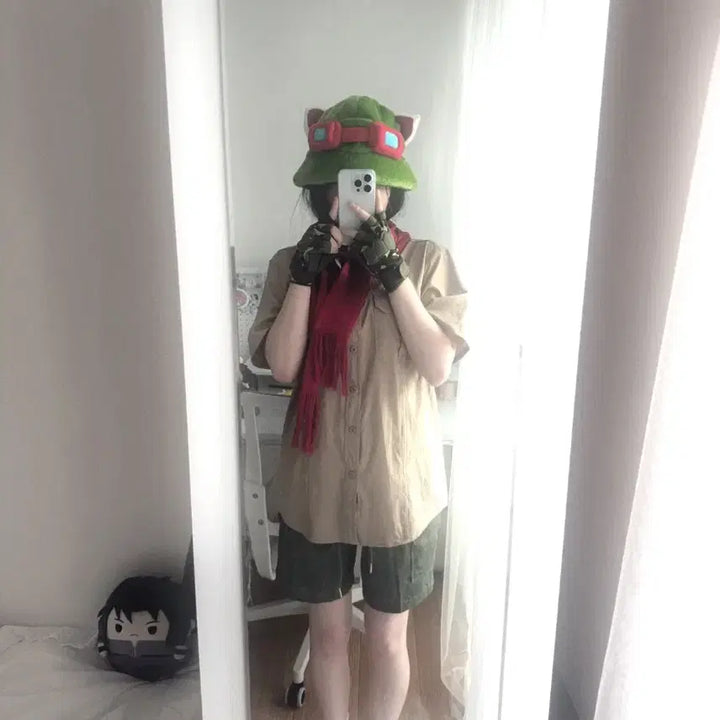 [BUNJANG] Teemo Graduation Photo Cosplay Costume Rental / 티모 졸업사진 코스프레 의상대여