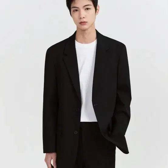 [BUNJANG] Musinsa Oversized Blazer Black 2XL / 무탠다드 오버사이즈 블레이저 블랙 2xl