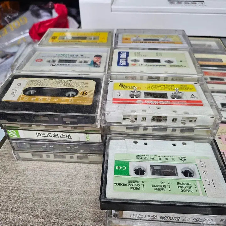 [BUNJANG] Various Korean Trot Cassette Tape Bundle Set / 김수희 설운도 현철 카세트 테이프 임주리 뽕짝 메들리