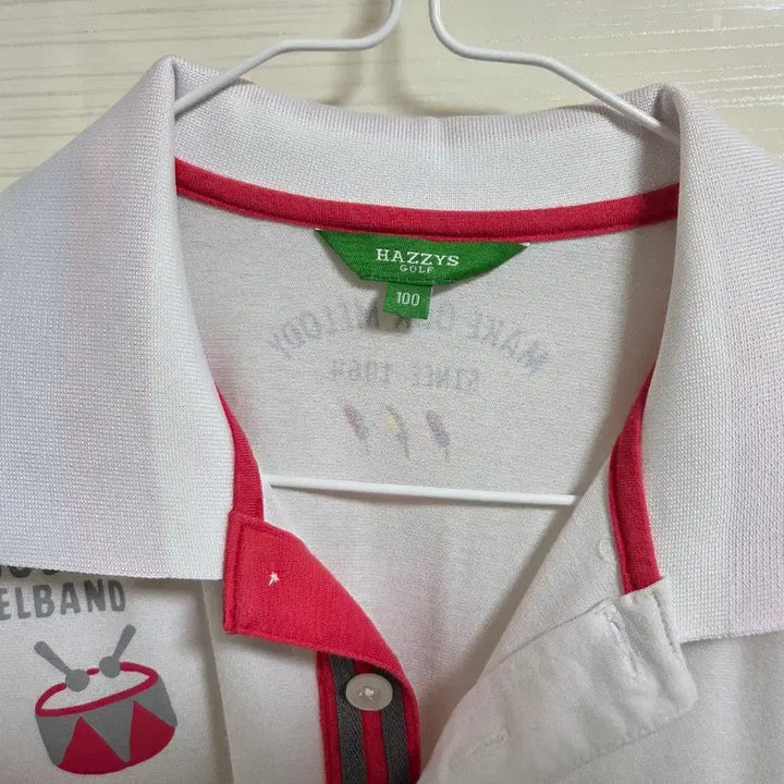 [BUNJANG] Hazzys Colorblock Polo T-Shirt / 헤지스 카라티 100