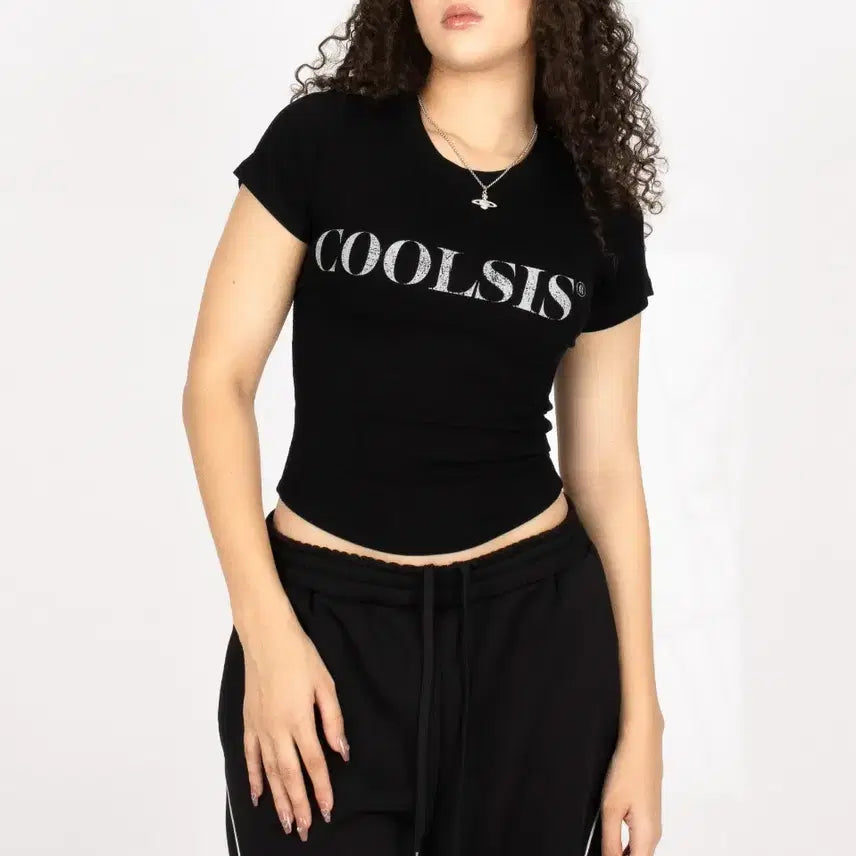 [BUNJANG] CoolSys Signature T-Shirt White, Black / 쿨시스 시그니처 반팔티 흰색, 검정색