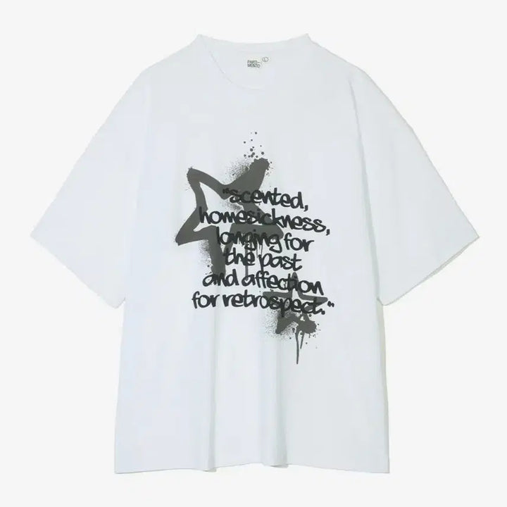 [BUNJANG] Partimento Printing Boxy Short-Sleeve T-Shirt / 파르티멘토 프린팅 박시 반팔티