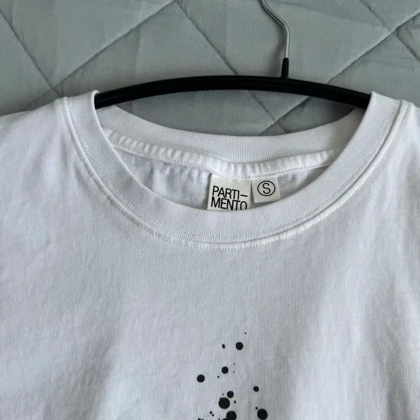 [BUNJANG] Partimento Printing Boxy Short-Sleeve T-Shirt / 파르티멘토 프린팅 박시 반팔티