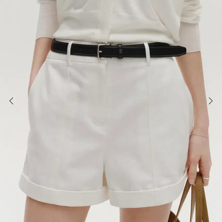 [BUNJANG] SIHE Prin Cotton 100 Roll-up Shorts XS / 시에 프린 코튼 100 롤업 쇼츠