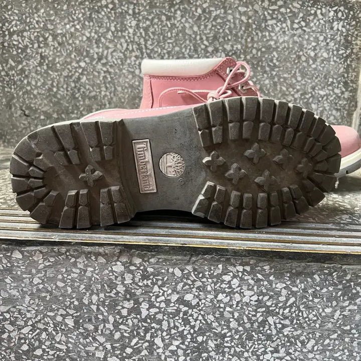 [BUNJANG] Timberland Nelly Pink Chukka Boots / 팀버랜드 넬리 핑크 추카 부츠 (00745)