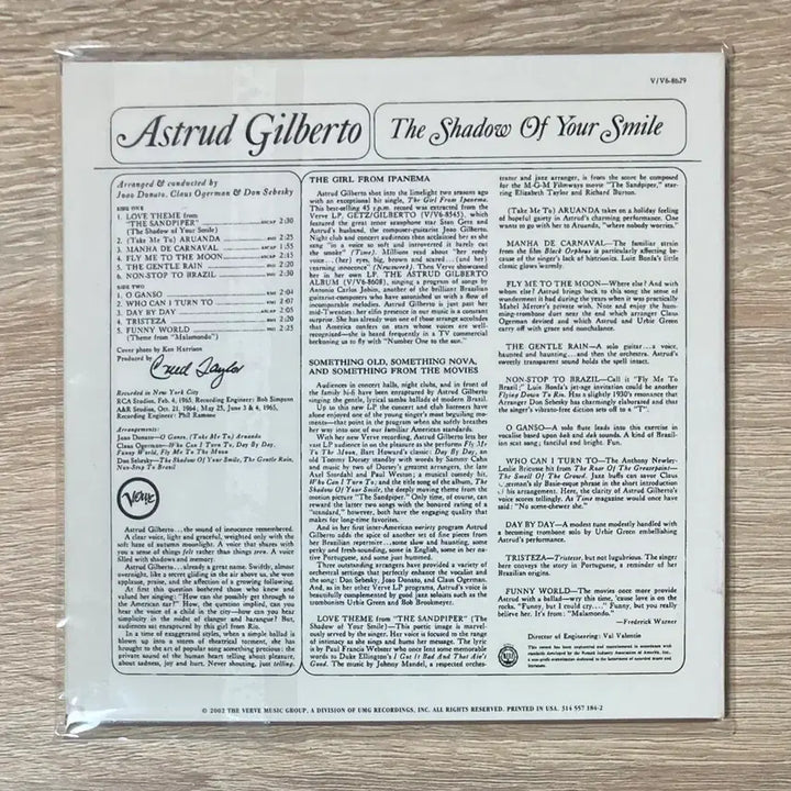 [BUNJANG] 아스트루드 지우베르투 (Astrud Gilberto) CD 판매 / 아스트루드 지우베르투 (Astrud Gilberto) CD 판매