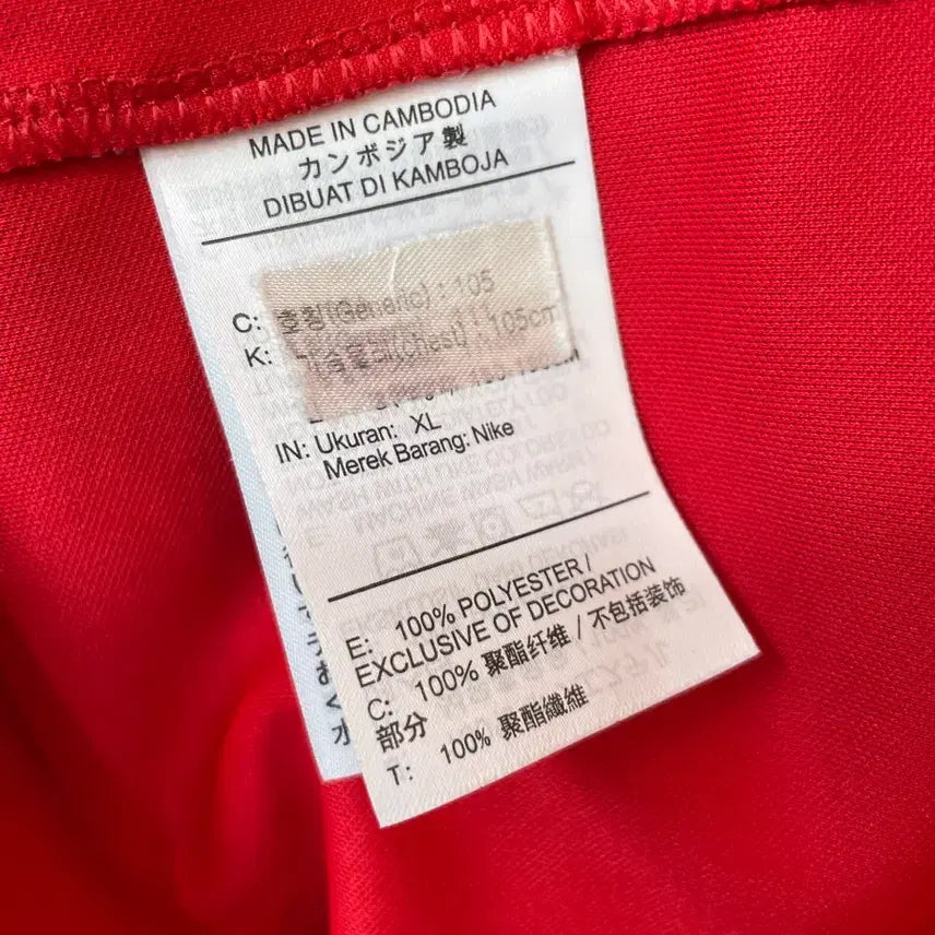 [SOLD OUT] 나이키 SKT T1 5GX 반팔 유니폼 레드 XL