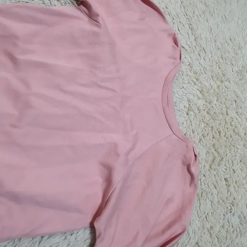 [BUNJANG] 새상품/부드러운 코튼 소재로 편안하게 입기 좋은 핑크색 원피스예요퍼프 / 새상품/부드러운 코튼 소재로 편안하게 입기 좋은 핑크색 원피스예요퍼프