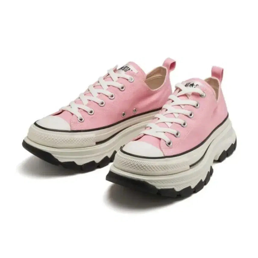 [BUNJANG] Converse All Star Trackwave Japan Exclusive Pink Sneakers / 컨버스 올스타 트랙웨이브 일본 재팬 한정 핑크 스니커즈 운동화