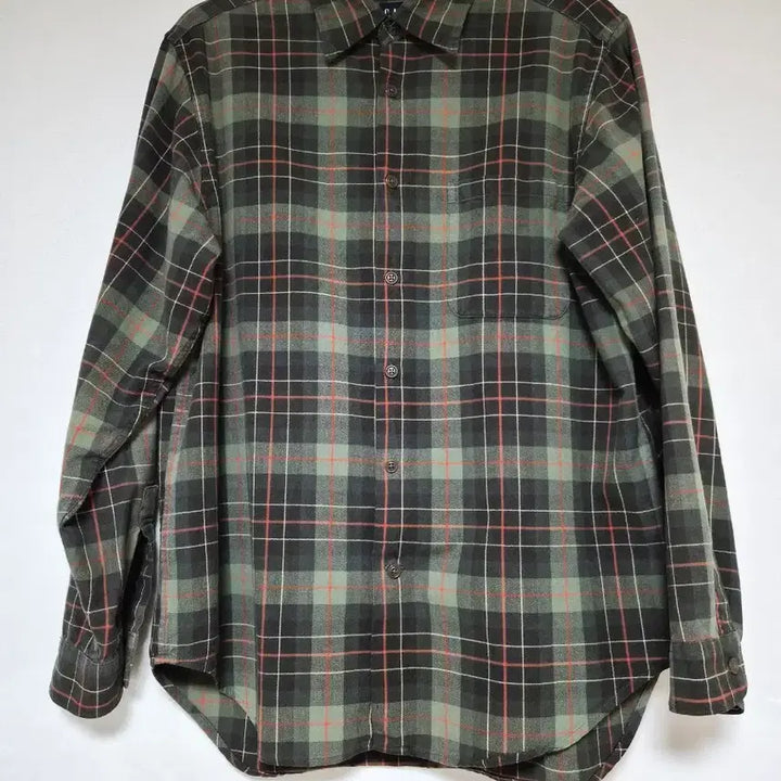 [BUNJANG] GAP Checkered Shirt - Green / GAP 체크 셔츠 M/M 그린