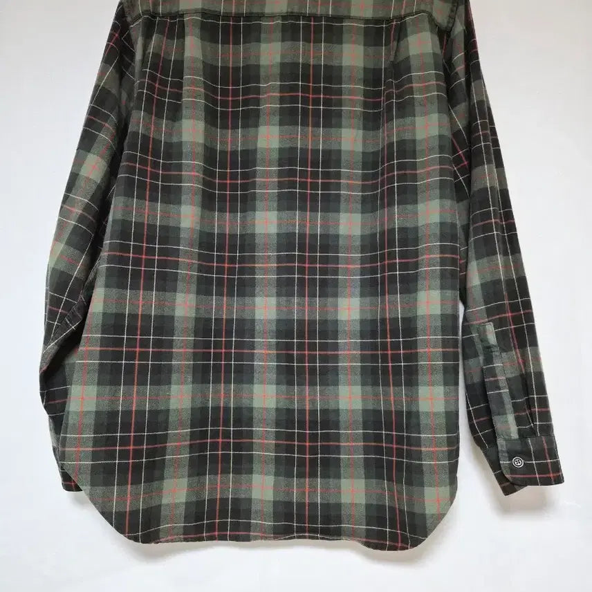 [BUNJANG] GAP Checkered Shirt - Green / GAP 체크 셔츠 M/M 그린