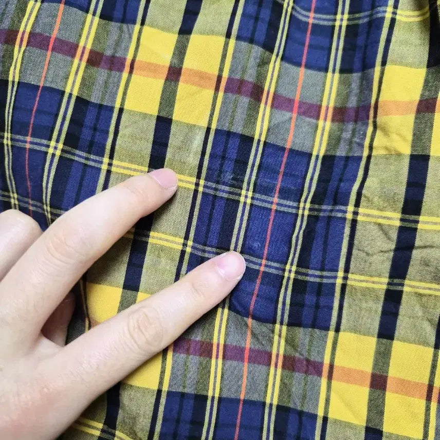 [BUNJANG] The Knit Company Checkered Shirt L / 더 니트 컴퍼니 체크 남방 L