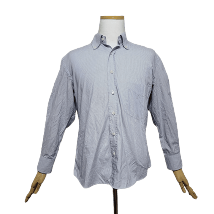[BUNJANG] 발렌티노 정품 남자 봄춘추용 남성 스트라이프 긴팔남방티셔츠100 / 발렌티노 정품 남자 봄춘추용 남성 스트라이프 긴팔남방티셔츠100