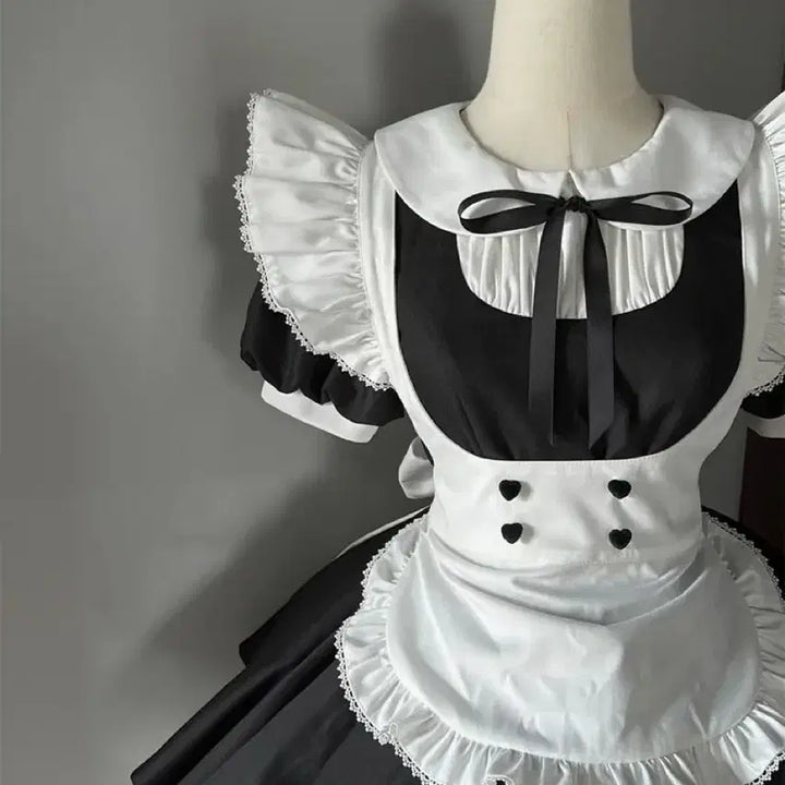 [BUNJANG] Subculture Maid Costume Set / 서브컬처 메이드복 코스프레 세트