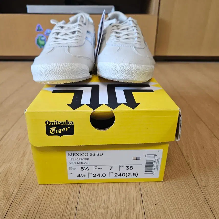 [BUNJANG] Onitsuka Tiger Mexico 66 SD Birch Silver Sneakers / 오니츠카타이거 멕시코66 SD 버치 실버 1183A592-200 새제품
