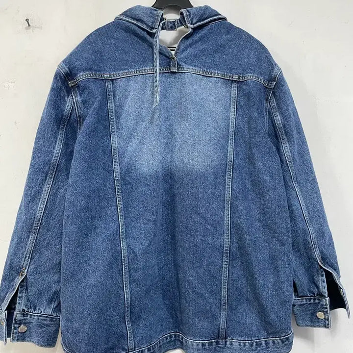 [BUNJANG] Mienne Unique Asymmetrical Denim Jacket / N6261 유니크 언발 청 자켓.mienne.미엔느