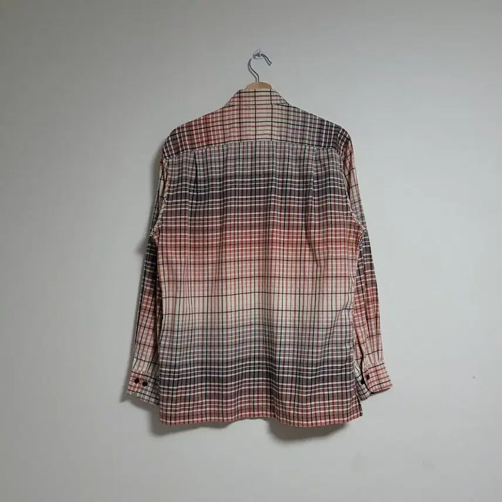 [BUNJANG] DAKS Checkered Long Sleeve Shirt / (100) DAKS 닥스 체크 긴팔 셔츠 남방