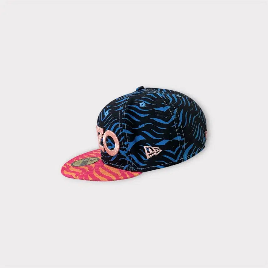 [BUNJANG] Kenzo x New Era Wave Print Snapback Cap / 겐조X뉴에라 콜라보 웨이브 프린트 스냅백 (1818)