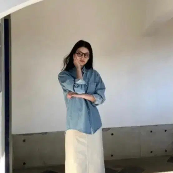 [BUNJANG] Andersson Bell Denim Shirt / 언더슨 벨라 데님셔츠