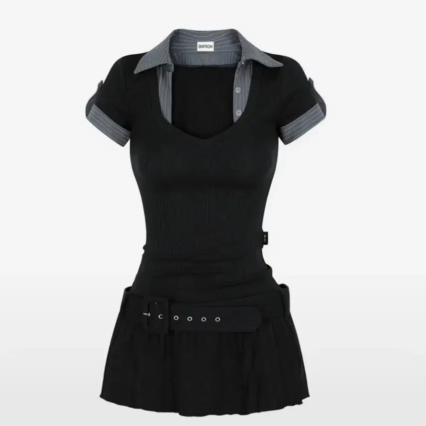 [BUNJANG] Bienfrom Study Wasit Belt Dress / 비엔프롬 STUDY WASIT BELT 원피스