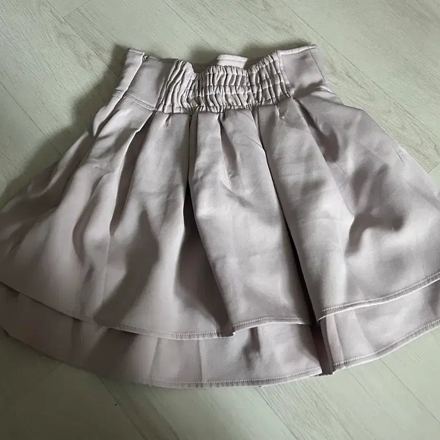 [SOLD OUT] 에블린 더블 플레어 스커트 쿠스미 핑크 미셸마카롱 리즈리사 양산형지뢰계