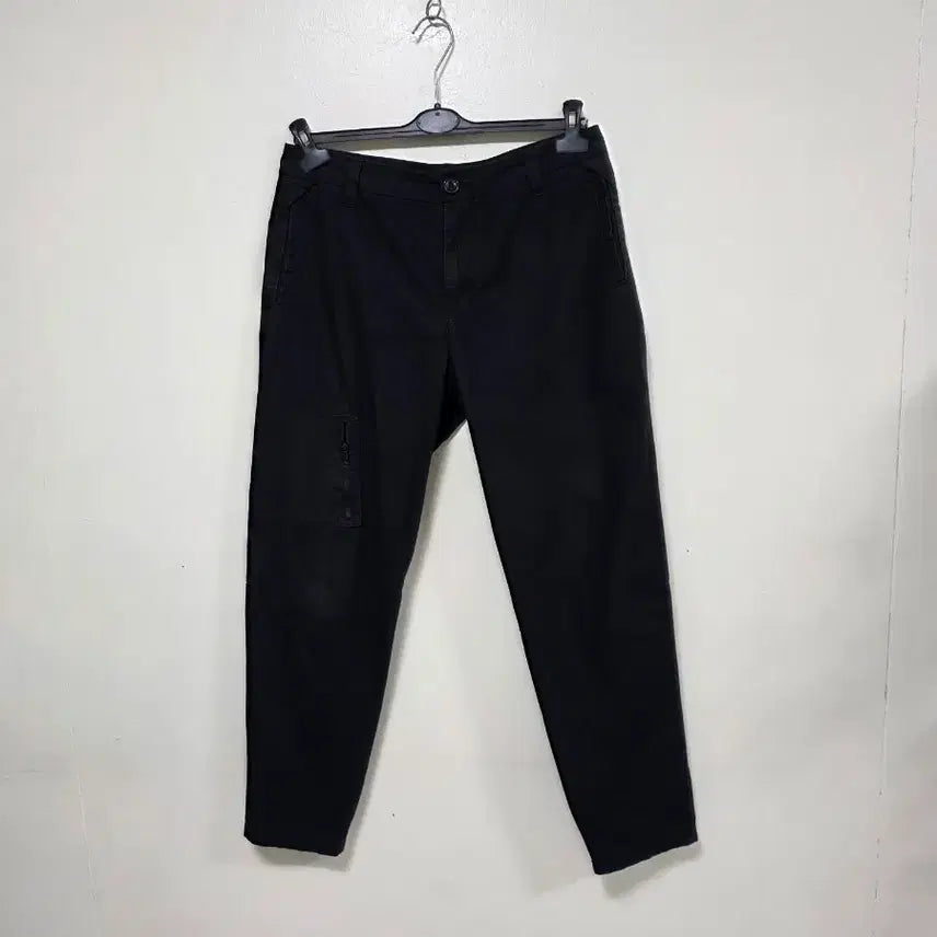 [BUNJANG] Armani Black Cargo Pants / 알마니 블랙 카고 바지 팬츠.260424