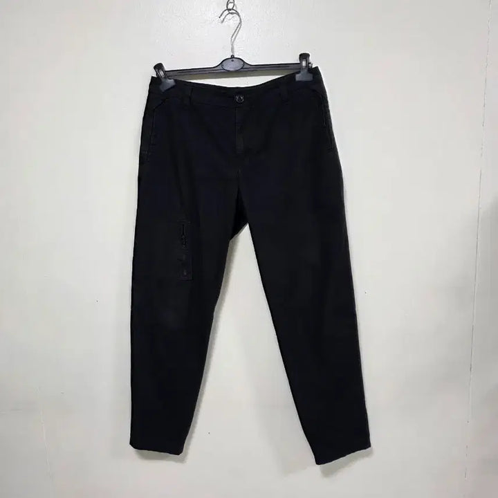 [BUNJANG] Armani Black Cargo Pants / 알마니 블랙 카고 바지 팬츠.260424