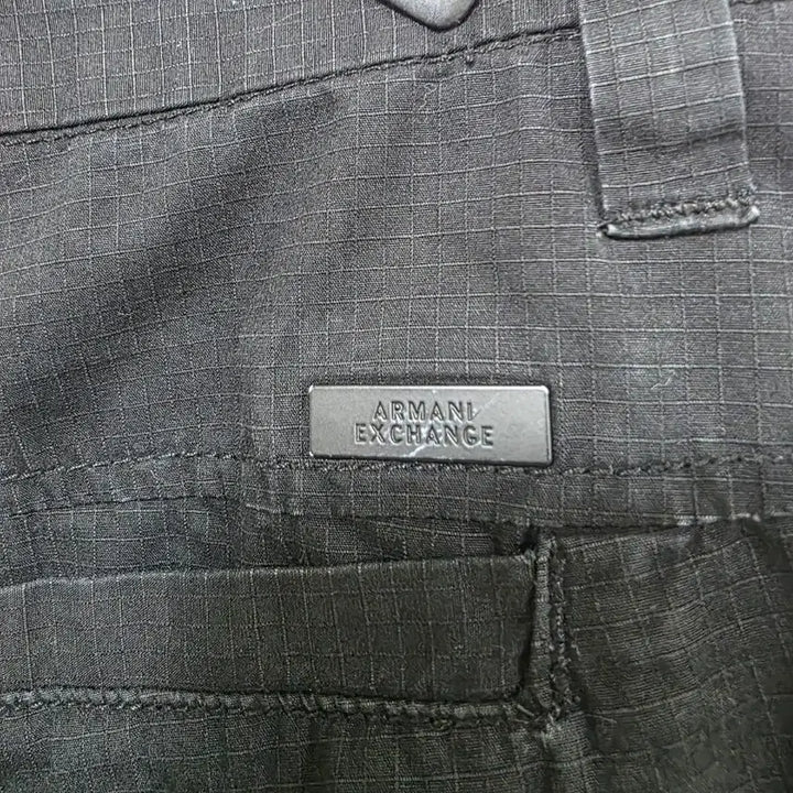 [BUNJANG] Armani Black Cargo Pants / 알마니 블랙 카고 바지 팬츠.260424