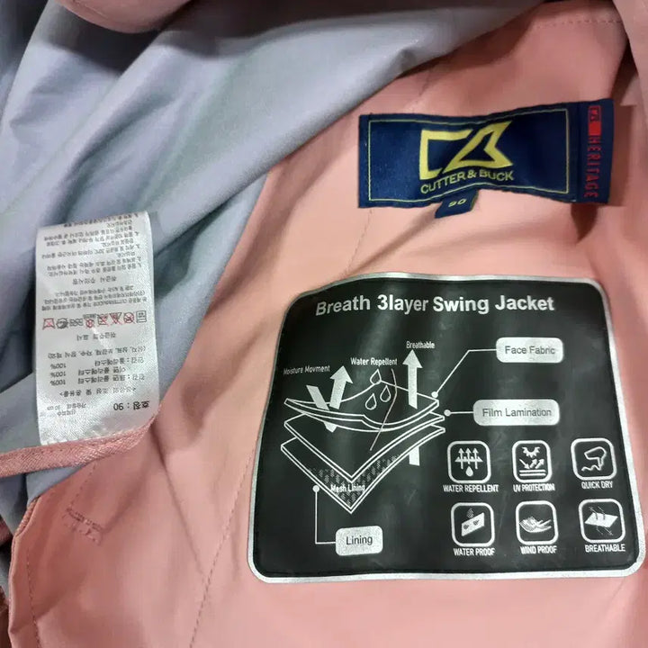 [BUNJANG] CUTTER &amp; BUCK BREATH 3-Layer Swing Jacket / B4-28/커터앤벅 BREATH 3LAYER SWING 자켓