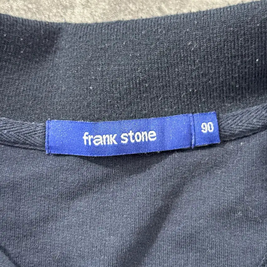 [BUNJANG] Frank Stone Navy Short Sleeve T-shirt (90) / 프랭크 스톤 네이비 반팔 티셔츠(90)