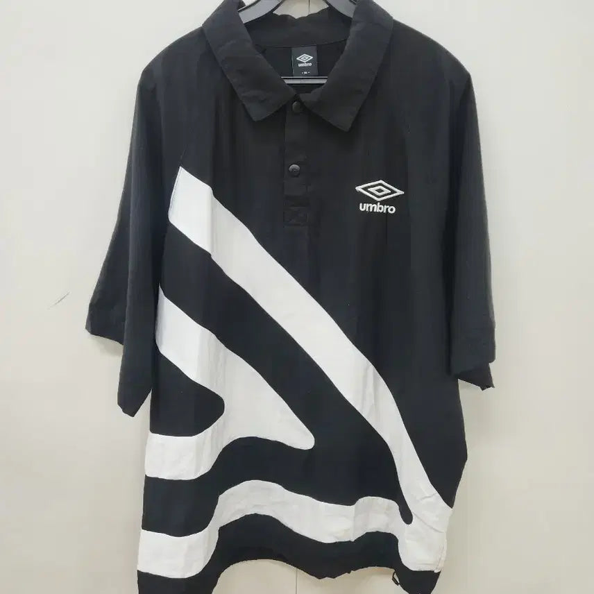 [BUNJANG] Umbro Oversized Polo Shirt / (정품) 엄브로 반팔 오버핏 카라티 105(실측110)