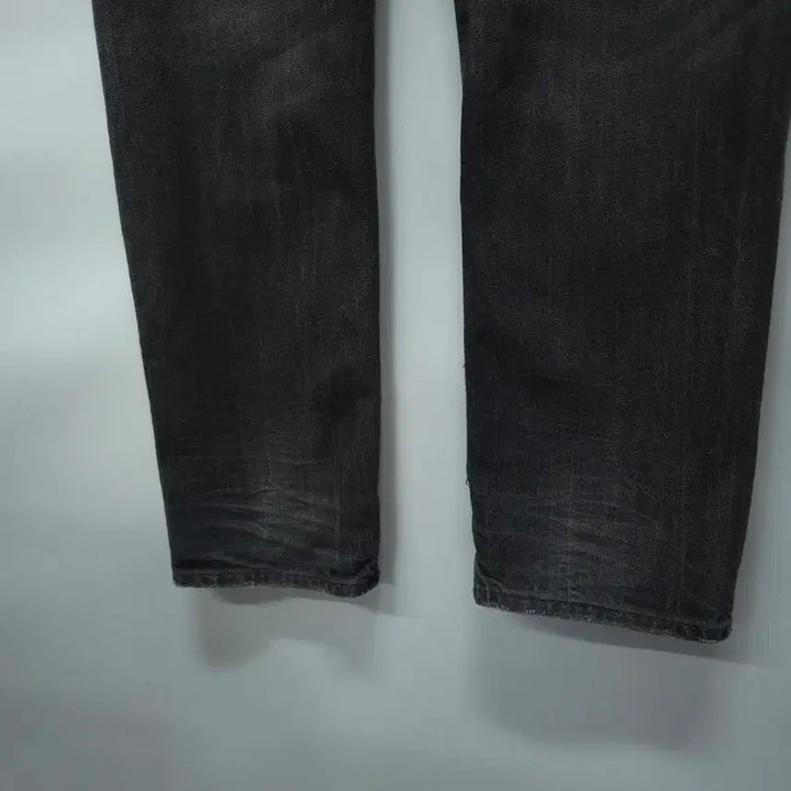 [BUNJANG] Denim &amp; Supply Ralph Lauren Black Washed Denim Vintage Straight Pants / 데님앤서플라이 랄프로렌 블랙 워싱 데님 빈티지 스트레이트 팬츠