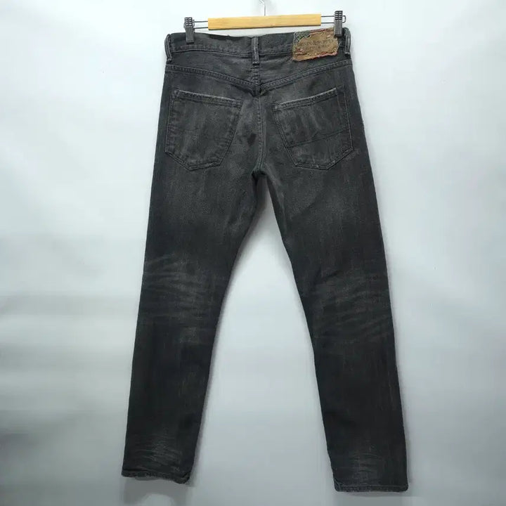 [BUNJANG] Denim &amp; Supply Ralph Lauren Black Washed Denim Vintage Straight Pants / 데님앤서플라이 랄프로렌 블랙 워싱 데님 빈티지 스트레이트 팬츠