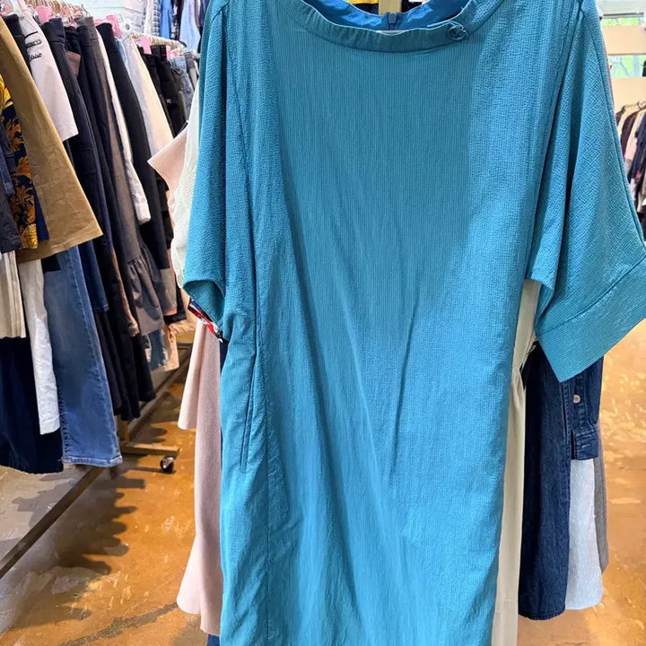 [BUNJANG] Kl by Lynn Shirt Sleeve Dress / Kl by Lynn 셔츠 반팔 원피스
