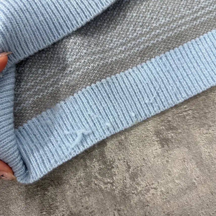 [BUNJANG] 8 Seconds Nordic Knit Cardigan / 8세컨드 노르딕 긴팔 니트 가디건