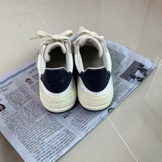 [BUNJANG] Nike Air Force 1 Platform White Navy Women&