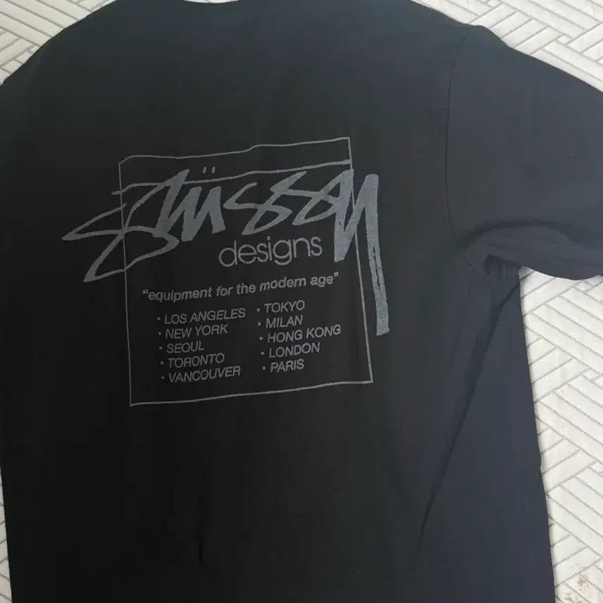 [BUNJANG] Stussy Modern Age Pigment Dyed T-shirt / 스투시 반팔 m 모던 에이지 피그먼트 다이드 티셔츠