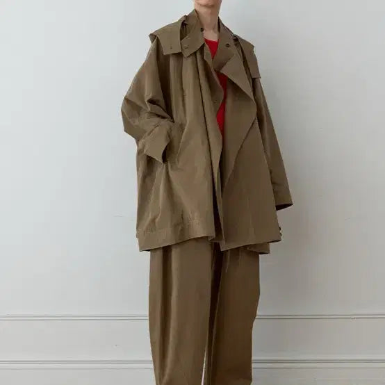 [BUNJANG] 에토스 ETHOS - HOOD UGHT MIDI COAT / 에토스 ETHOS - HOOD UGHT MIDI COAT