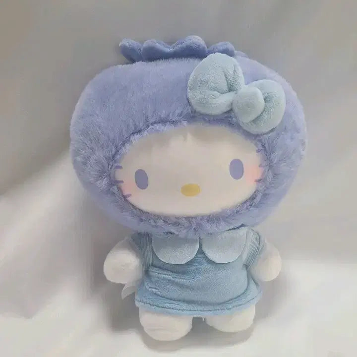 [BUNJANG] Kitty Blueberry Fruit Plush Doll / 키티 과일 블루베리 인형