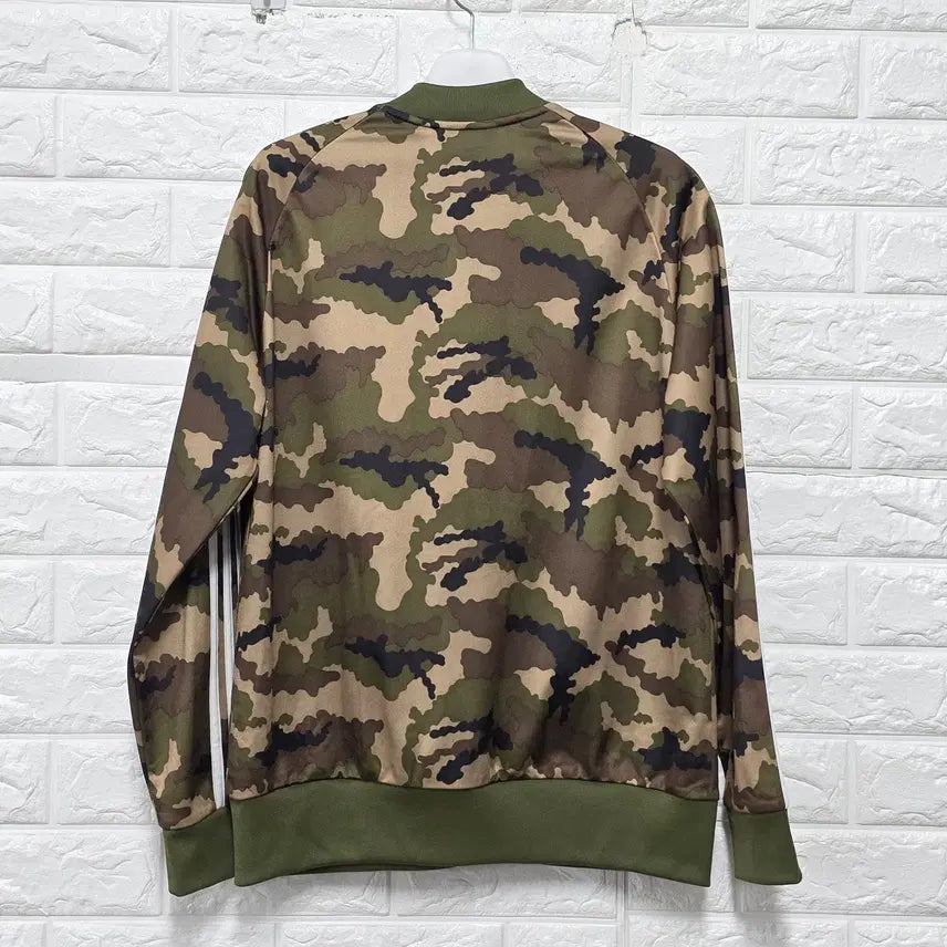 [BUNJANG] Adidas Military Europa Firebird Camo Track Top Jersey / S 아디다스 밀리터리 유로파 파이어버드 카모 트랙탑 져지 C977
