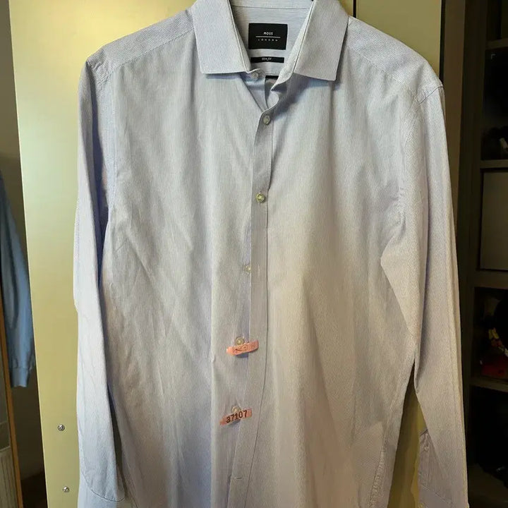 [BUNJANG] MOSS LONDON Slim Fit White Shirt / MOSS LONDON 슬림핏 셔츠