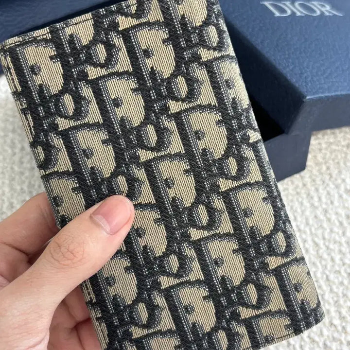 [BUNJANG] Dior Oblique Vertical Long Organizer / [풀박스] 디올 오블리크 버티컬 롱 오거나이저
